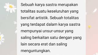 Teori Strukturalisme Sastra