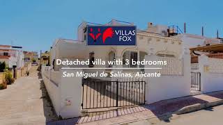 Ref: 1615 3-BED DETACHED HOME WITH GARAGE, BALCóN DE LA COSTA BLANCA, SAN MIGUEL DE SALINAS 179,500€