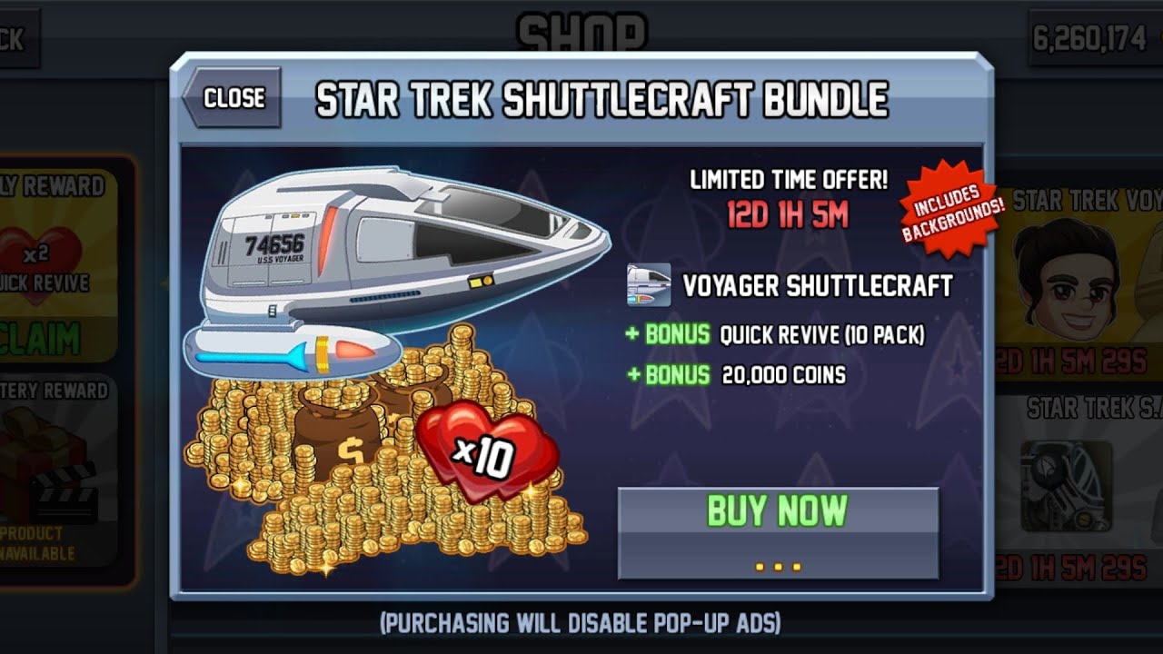 Jetpack Joyride Star Trek Event 34,890m Run