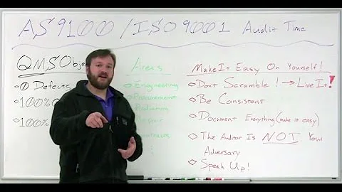 AS9100 & ISO 9001 Certification Preparation Tips - Weekly Whiteboard