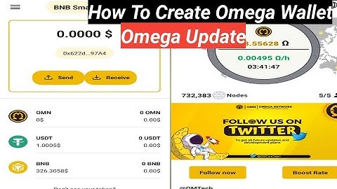 How To Create Omega Wallet A to Z Video | Omega wallet update | #omega