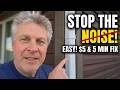 Gutter Eavestrough Downpipe Vibration Destroying Your Peace? Try This!