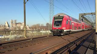 RB 75 nach Aschaffenburg ( 143 248 ) auf der Kaiserbrücke