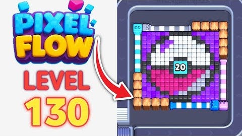 Pixel Flow Level 130 Walkthrough