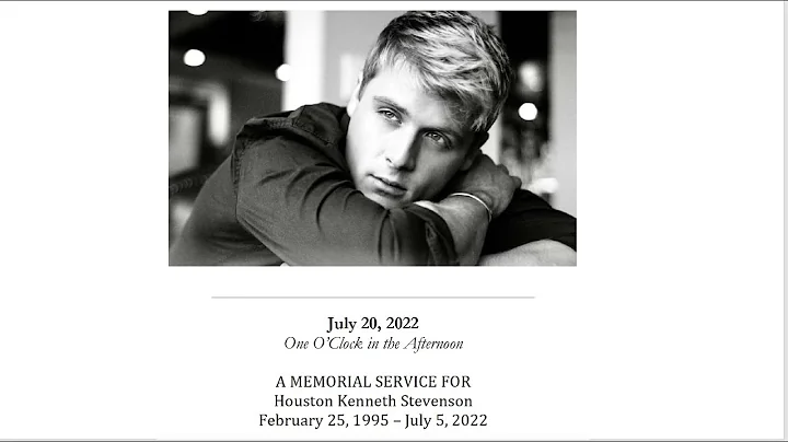 Houston Kenneth Stevenson February 25, 1995  July ...