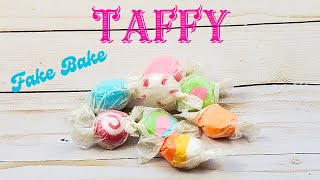 FAKE BAKE CANDY - DIY Fake Salt Water Taffy