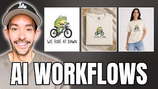 The NEW Way To Create T-Shirt Designs in Seconds (Print on Demand Tutorial)