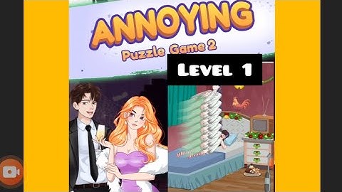 Annoying puzzle game 2 level 1 help the girl have a good sleep #gaming  #funny #newupdate #video