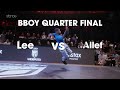 Lee vs allef bboy top 8  stance  undisputed masters 2022