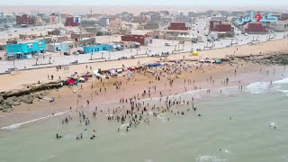 شاطئ فم الواد.. وجهة سكان العيون وزوار المدينة للاستمتاع بأجواء الصيف
