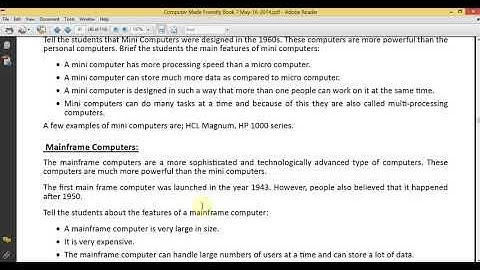 Class 7 Computer Unit 3 Lesson 25 Aug 2020