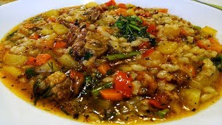 Сытный Узбекский супчик.Очень вкусный.Съедаем за раз. Сытный Узбекский супчик.Очень вкусный.Съедаем за раз.