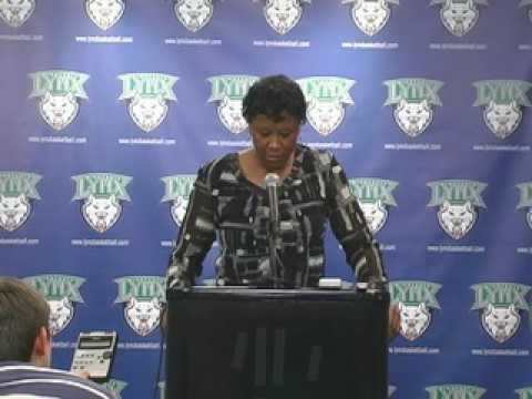 Post Game Audio with Coach Gillom: Minnesota Lynx ...