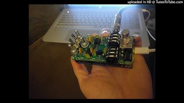 Made some synth noises with a pedalshield