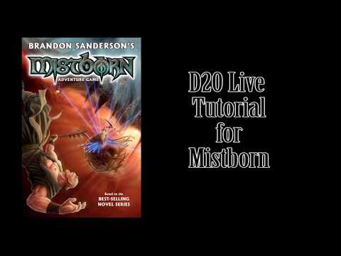 Video: Mistborn Autor Spolupracující Na Mistborn RPG