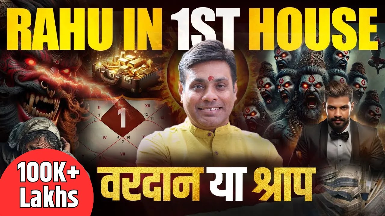 Rahu in First House: वरदान या श्राप। The Hidden MYTHS of Rahu in the ...