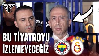 Galatasaray 2.Başkanı Metin Öztürk Ortada Tiyatro Oynanıyor Fenerbahçe 1-1 Galatasaray