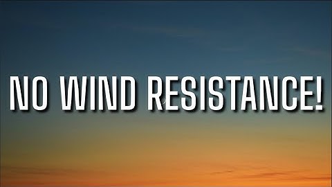 Kinneret - No Wind Resistance! (Lyrics) I Can Run Faster with No Wind Resistance
