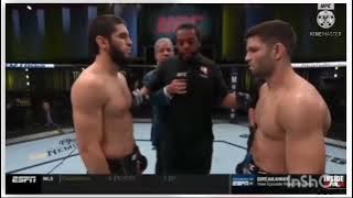 Islam Makachev vs Thiago Moises Full fight