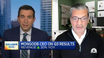 MongoDB CEO Dev Ittycheria on Q3 results, customer demand and M&A opportunities