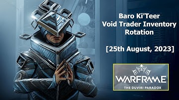 Warframe - Baro Ki