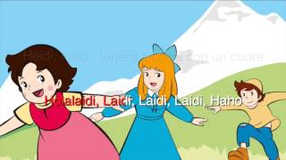 Heidi - Karaoke - sigla italiana - Canzoni per bambini chords