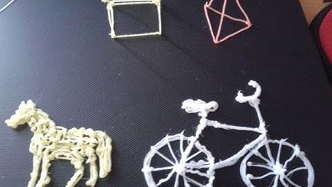 How to make a 3D cube with 3D pen