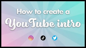 How to make a youtube intro in keynote