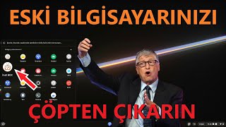 ESKİ BİLGİSAYARINIZ ÇÖPTEN ÇIKACAK 😯 İNAT YÜKLENEBİLEN İŞLETİM SİSTEMİ - CHROME OS (FYDEOS) 👊