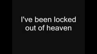 Locked Out of Heaven - Bruno Mars - Lyrics chords