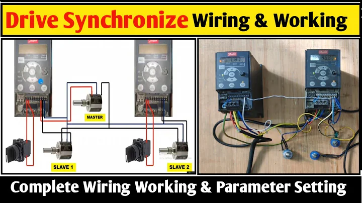 How to Synchronize Variable Frequency Drive! Vfd Synchronize Wiring & Working! @SNTECHNICAL