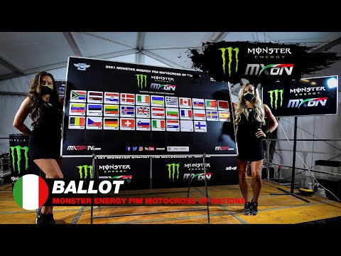 Ballot - Monster Energy FIM MXoN 2021 - Mantova Italy