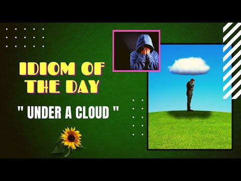 Under A Cloud Meaning In Urdu
