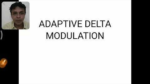 ADAPTIVE DELTA MODULATION NICE EXPLANATION IN TAMIL