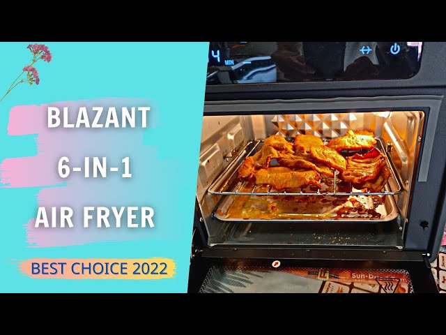 BLAZANT T12 Air Fryer Toaster Oven Combo,20Qt Airfryer Countertop Micr –  E-Blazant