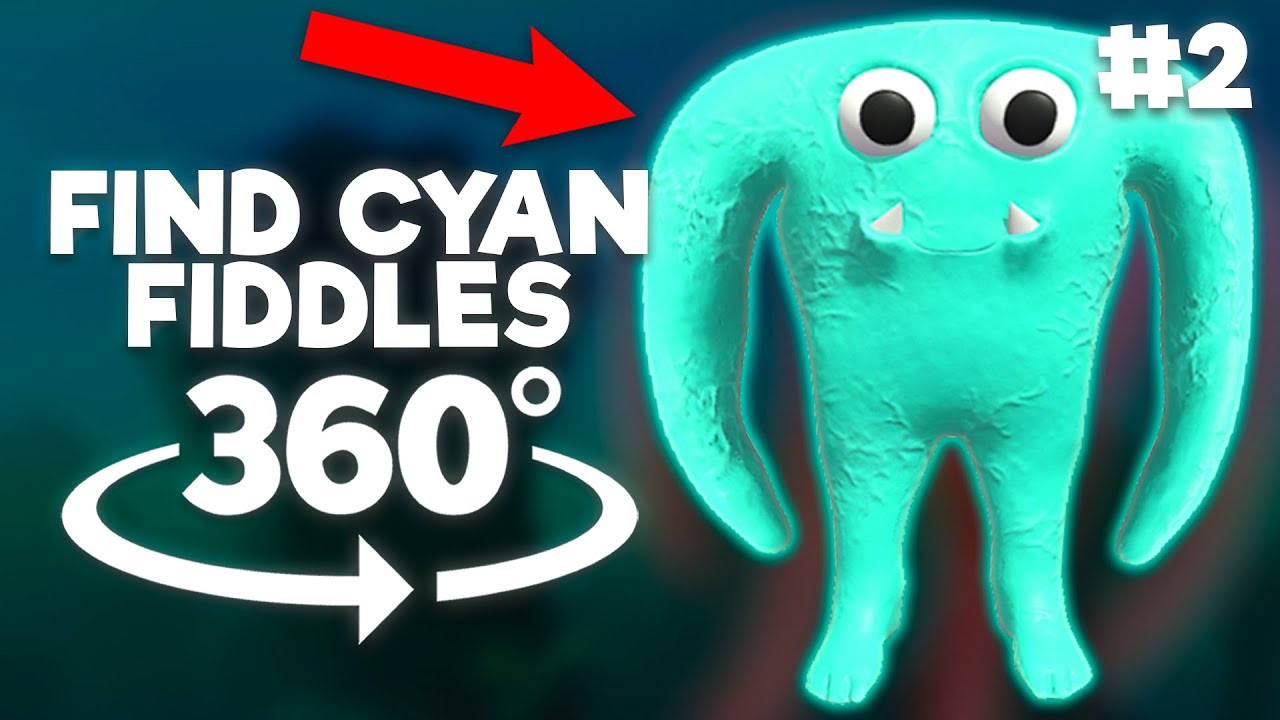 Find Hidden Cyan Opila Bird in 360°/VR! 