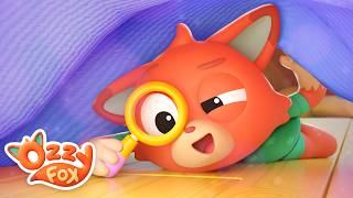 Where’s the Missing Teddy? 🧸🔍  Bedtime Routine for Kids | Ozzy Fox | Kids Songs