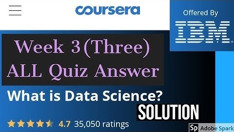IBM : what is Data Science week 3 quiz answer || coursera : what is data science week 3 quiz answer