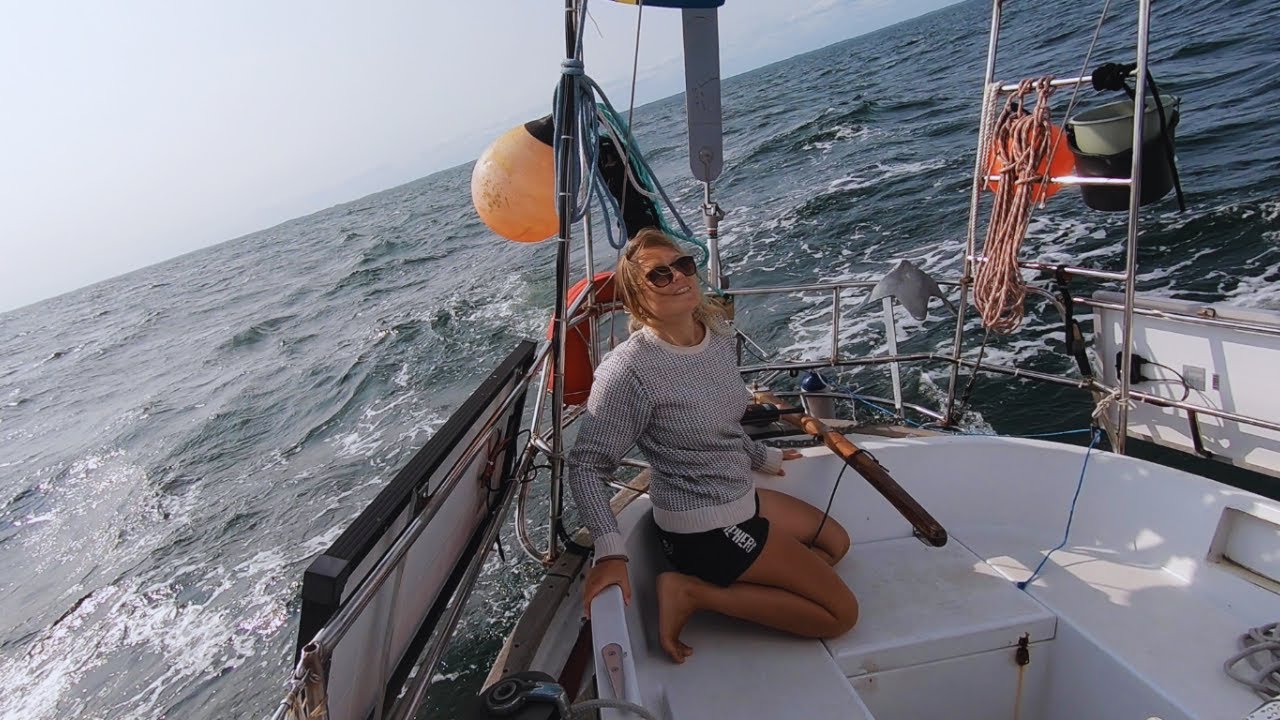 Одиночное плавание из Швеции в Эстонию с собакой | Пересечение Балтийского моря