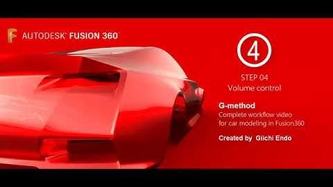 Car modeling in Fusin360  4/10 Volume control