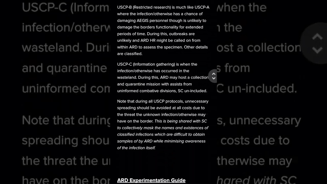 Aegis international site control guidelines
