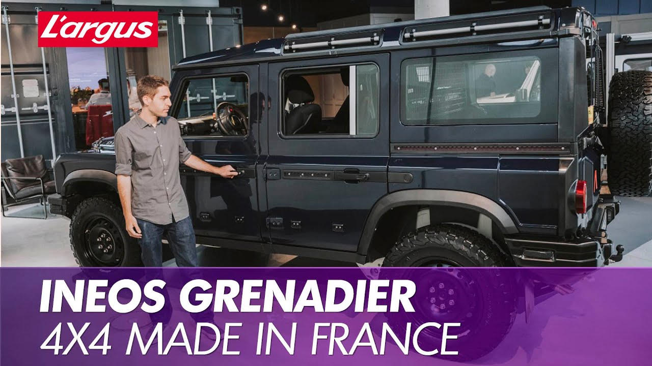 Ineos Grenadier 2022 A bord du 4x4 made in France