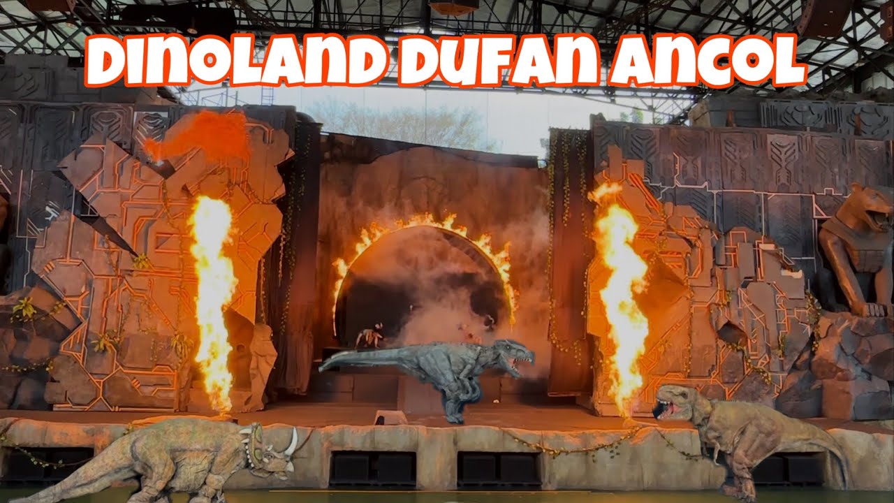 DINOLAND DUFAN ANCOL FEBRUARI 2024 FULL SHOW #dufan #dinoland
