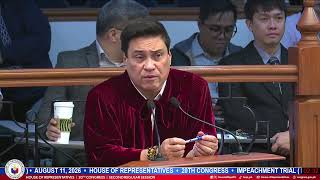 IMPEACHMENT TRIAL OF VP SARA DUTERTE (DAY 14)