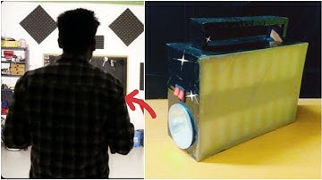 How To Make Flash light Torch At Home|| Rechargeable light|| emergency light||