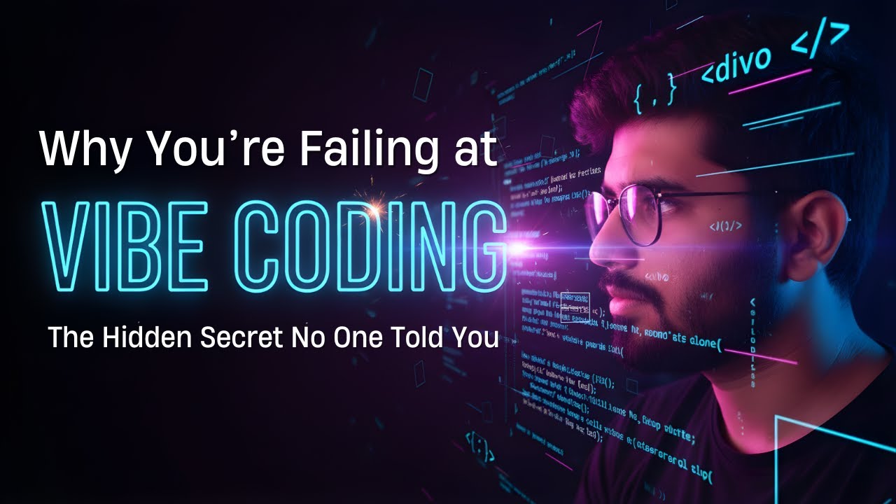 Why You’re Failing at Vibe Coding | The Hidden Secret No One Told You ...