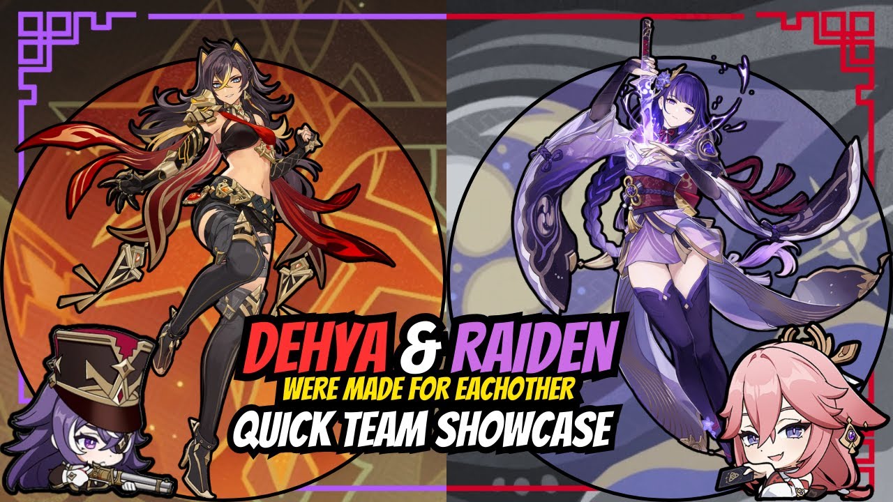 DEHYA & RAIDEN ARE INSANE! - Full In-Depth Guide & Showcase for Overload Teams | Genshin Impact