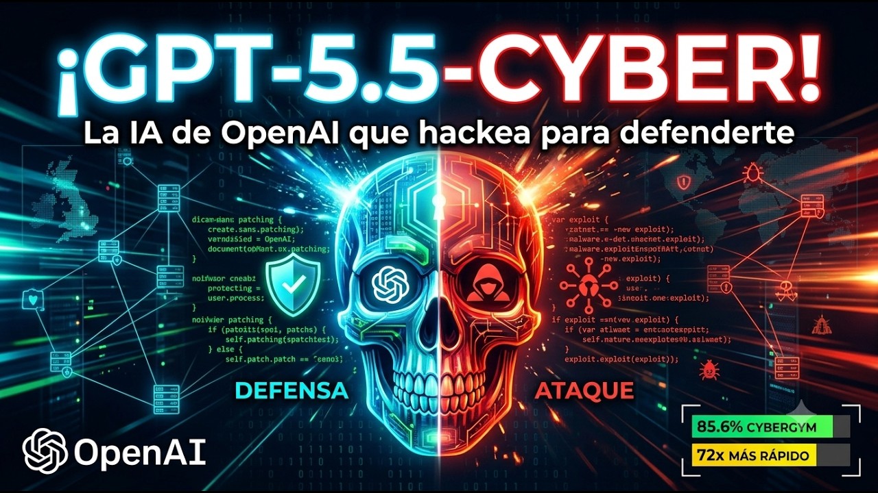 GPT-5.5-Cyber: La IA de OpenAI que hackea para defenderte