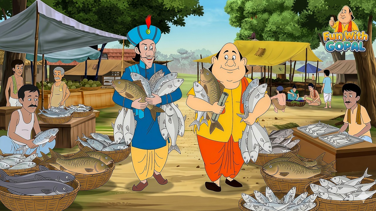 গোপাল দাদা ও মন্ত্রী মাছের বাজার থেকে কিনলেন ঢের মাছ | Gopal Bhar | New Episode 2026