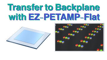 Part 6 Transfer to Backplane with EZ-PETAMP-Flat : English Subtitle : Shin-Etsu Micro LED Process